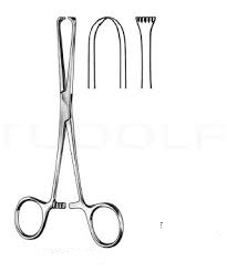 BOYS-ALLIS Intestinal Forceps 15 cm